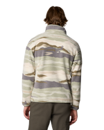 Helvetia™ II Printed Half Snap Fleece Jacket in Safari Rouge Valley