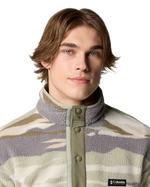 Helvetia™ II Printed Half Snap Fleece Jacket in Safari Rouge Valley
