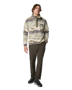 Helvetia™ II Printed Half Snap Fleece Jacket in Safari Rouge Valley