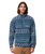 The Columbia Mens Helvetia™ II Printed Half Snap Fleece Jacket in Everblue KnitKnot