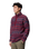 Helvetia™ II Printed Half Snap Fleece Jacket in Rich Wine KnitKnot