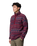 Helvetia™ II Printed Half Snap Fleece Jacket in Rich Wine KnitKnot