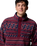 Helvetia™ II Printed Half Snap Fleece Jacket in Rich Wine KnitKnot