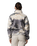 The Columbia Womens Helvetia™ II Printed Cropped Half Snap Fleece Jacket in Shark & Dreaming