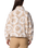 Helvetia™ II Printed Cropped Half Snap Fleece Jacket in Sea Salt & Sprayflower