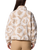 Helvetia™ II Printed Cropped Half Snap Fleece Jacket in Sea Salt & Sprayflower