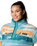 Helvetia™ II Printed Cropped Half Snap Fleece Jacket in Teal