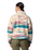 Helvetia™ II Printed Cropped Half Snap Fleece Jacket in River Blue Rogue Valley