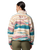 Helvetia™ II Printed Cropped Half Snap Fleece Jacket in River Blue Rogue Valley