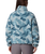 Helvetia™ II Printed Cropped Half Snap Fleece Jacket in Marine Light & Sunscape