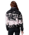 The Columbia Womens Helvetia II Printed Cropped Half Snap Fleece Jacket in Shale Purple Sisters & Shale Purple
