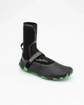 The Solite Custom Pro 2.0 3mm Wetsuit Boots in Black & Green