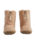 The Bedroom Athletics Womens Marilyn Classic Faux Fur Slipper Boots in Gingerbread