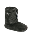 Marilyn Classic Faux Fur Slipper Boots in Charcoal