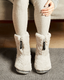 The Bedroom Athletics Womens Monroe Classic Faux Fur Slipper Boots in Trace Grey & Charcoal