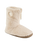Monroe Faux Fur Slipper Boots in Cream & Moonrock
