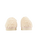 Alicia Luxury Borg Fleece Platform Mule Slippers in Cream