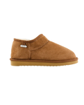 Betty Double Faced Sheepskin Mini Slipper Boots in Chestnut