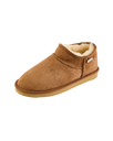 Betty Double Faced Sheepskin Mini Slipper Boots in Chestnut