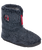 The Bedroom Athletics Mens Gosling Snow Tipped Sherpa Slipper Boots in Washed Peacoat Navy