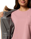 The Columbia Womens Weekend Adventure II Long Jacket in Canoe