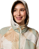 Spire Valley Printed Windbreaker Jacket in Safari Rays & Safari