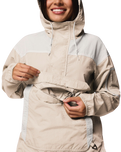 Challenger™ II Windbreaker Jacket in Dark Stone & White