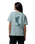 Rolling Bend™ Graphic Oversized T-Shirt in Crushed Blue & Floral Groove