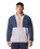 Backbowl II Lightweight Full Zip Fleece Jacket in Nocturnal & Lavender Pearl