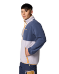 Backbowl II Lightweight Full Zip Fleece Jacket in Nocturnal & Lavender Pearl
