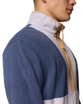 Backbowl II Lightweight Full Zip Fleece Jacket in Nocturnal & Lavender Pearl