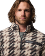The Columbia Mens Rugged Ridge™ High Pile Half Zip Fleece Jacket in Dark Stone Twills