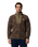 The Columbia Mens Sequoia Grove™ Printed Full Zip Fleece Jacket in Stone Green & Treebark