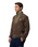 The Columbia Mens Sequoia Grove™ Printed Full Zip Fleece Jacket in Stone Green & Treebark