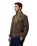 The Columbia Mens Sequoia Grove™ Printed Full Zip Fleece Jacket in Stone Green & Treebark