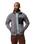 The Columbia Mens Fast Trek™ Overlay Full Zip Fleece Jacket in City Grey & Black
