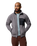 The Columbia Mens Fast Trek™ Overlay Full Zip Fleece Jacket in City Grey & Black