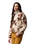 The Columbia Womens Sequoia Grove Printed Half Zip Fleece Jacket in Dark Stone Blossoming