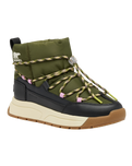 Whitney III Slip On Waterproof Boots in Utility Green & Black