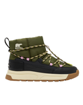Whitney III Slip On Waterproof Boots in Utility Green & Black