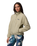 Jasper Ridge Pebbled Half Snap Fleece Jacket in Safari