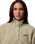 Jasper Ridge Pebbled Half Snap Fleece Jacket in Safari