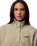 Jasper Ridge Pebbled Half Snap Fleece Jacket in Safari