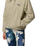 Jasper Ridge Pebbled Half Snap Fleece Jacket in Safari