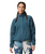 Jasper Ridge™ Pebbled Full Snap Fleece Jacket in Everblue
