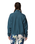 Jasper Ridge™ Pebbled Full Snap Fleece Jacket in Everblue