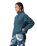Jasper Ridge™ Pebbled Full Snap Fleece Jacket in Everblue