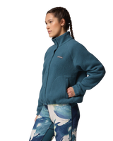 Jasper Ridge™ Pebbled Full Snap Fleece Jacket in Everblue