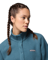 Jasper Ridge™ Pebbled Full Snap Fleece Jacket in Everblue