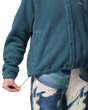 Jasper Ridge™ Pebbled Full Snap Fleece Jacket in Everblue